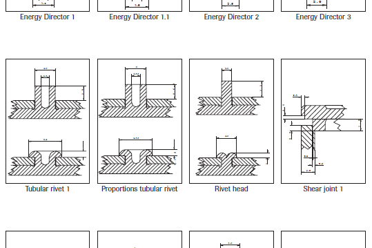 Erilaisia ultraaanihitsausharjoja